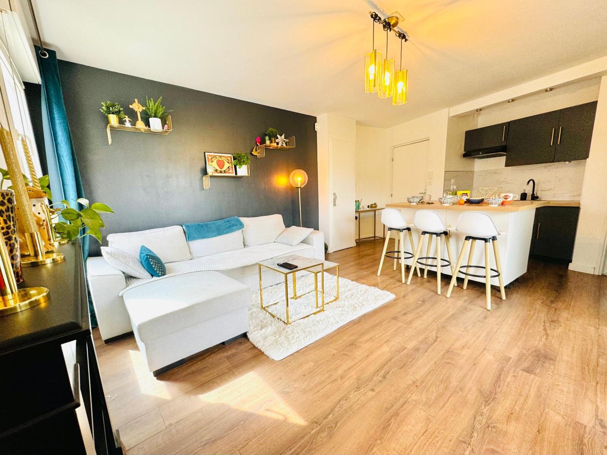 Apartamento Le Nid Du Parc Dijon Exterior foto